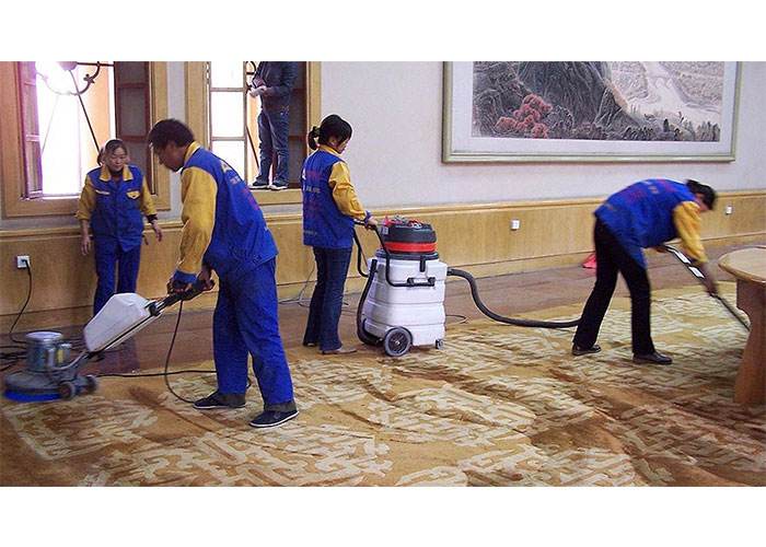 高溫消毒清洗地毯